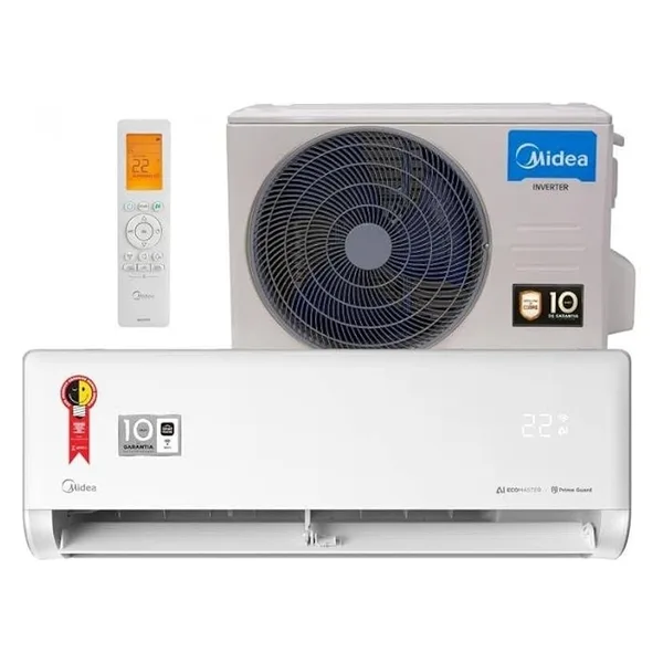 Ar-condicionado split inverter Midea AI Ecomaster 42EZVCA09M5